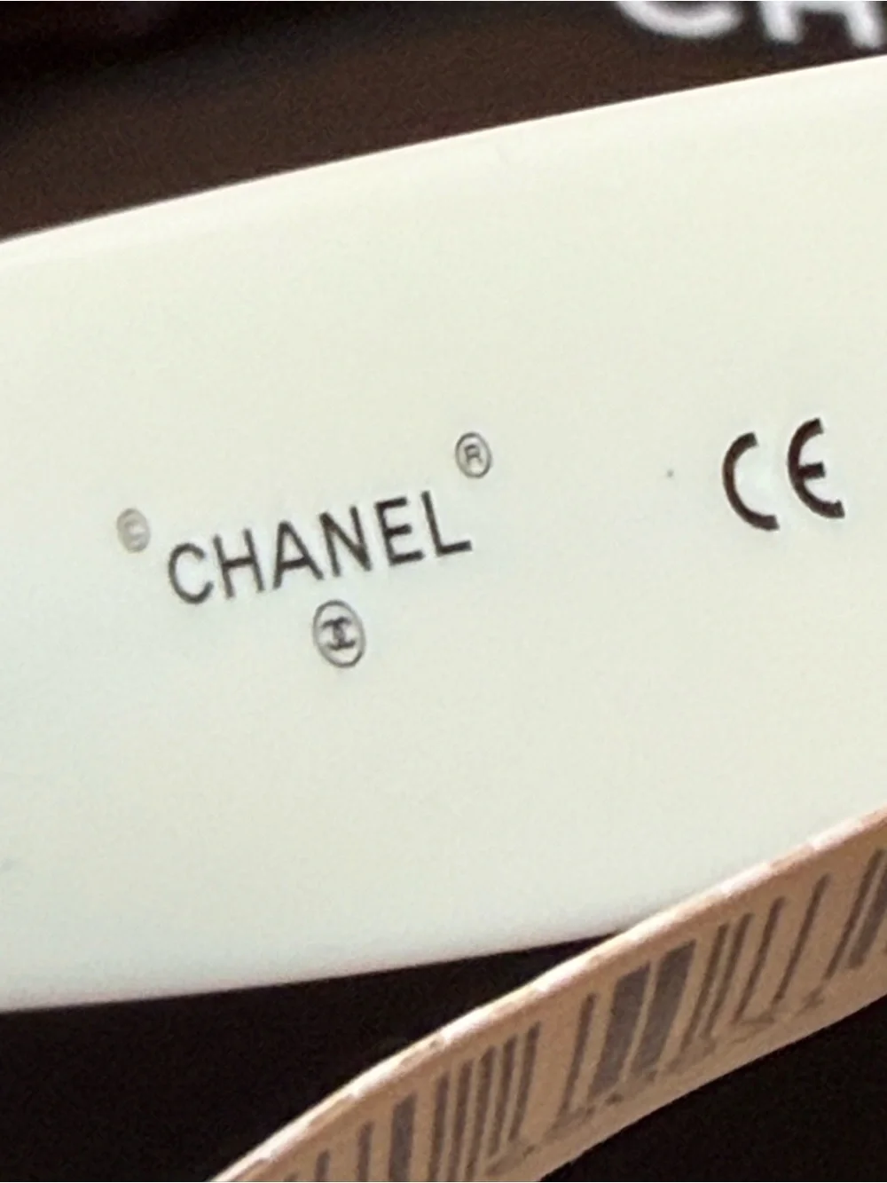 🔥NWT Chanel - Shield Sunglasses - White Black Mirror - Chanel Eyewear $575🔥